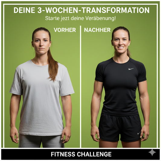 Deine 3-Wochen-Transformation: Individueller Plan für Fitness & Ernährung